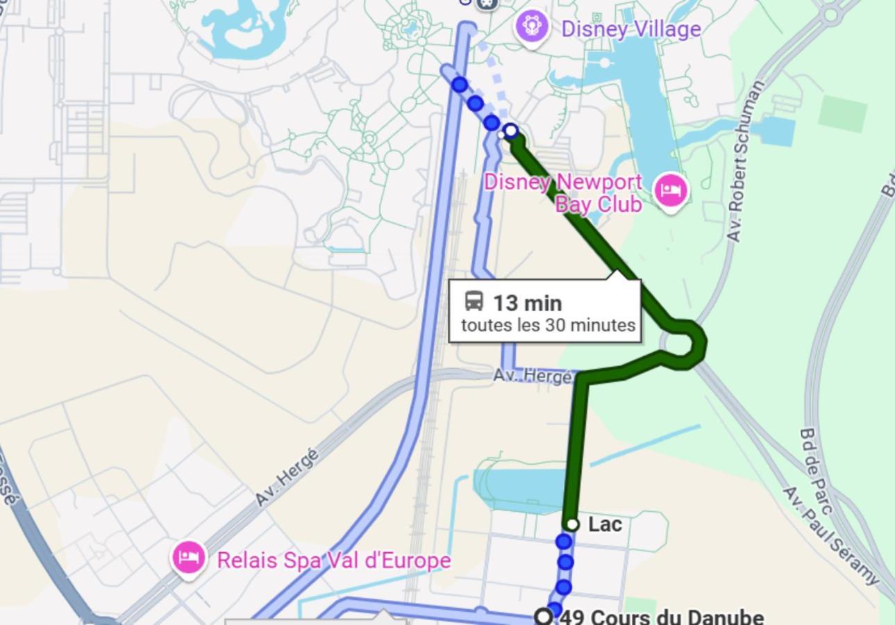Le Sublime Disneyland Paris Val D'Europe Parking Gratuit Wifi 5Min Serris Eksteriør billede
