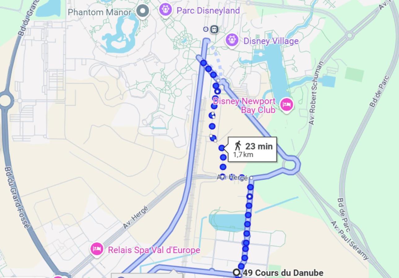 Le Sublime Disneyland Paris Val D'Europe Parking Gratuit Wifi 5Min Serris Eksteriør billede